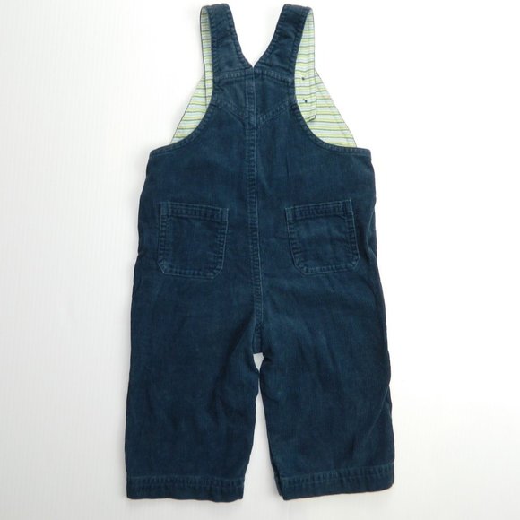 Gymboree  6-12 Months Boys Blue Corduroy Overalls - Picture 8 of 10